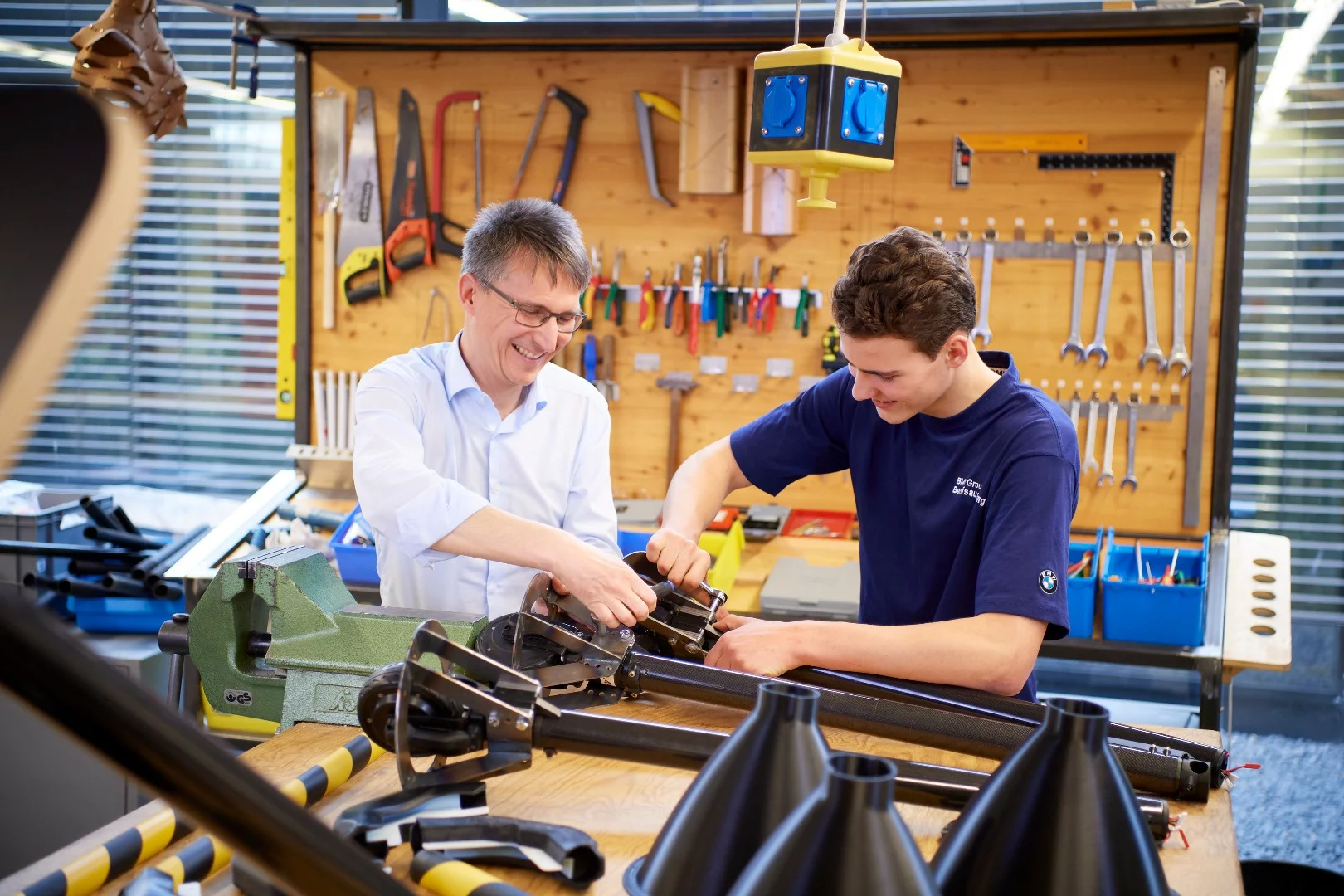 BMW's Personal Mover Concept for factory workers under construction
