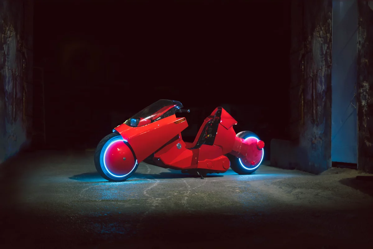 Bel&Bel work under commission, and plan to build a limited series of all-electric Kaneda bike replicas during 2024