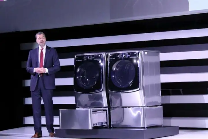 The LG Twin Wash was revealed at CES earlier this year