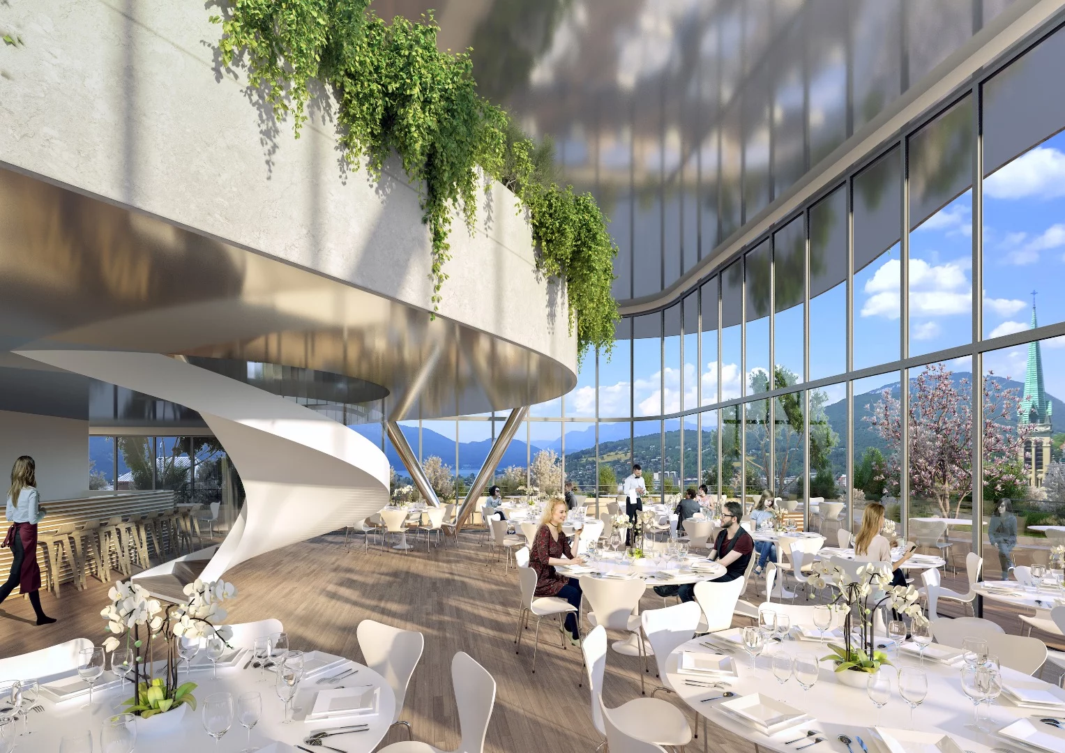 Foam of Waves would also feature a restaurant offering choice views of the area