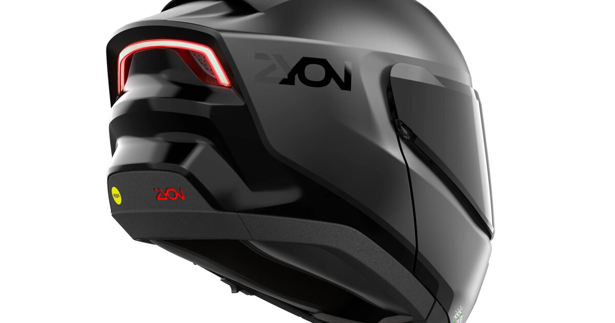 air filter bike helmet ILM Full Face Motorcycle Street with Enlarged Vents, Free Replacement Visor for Men Women DOT Approved Model ST-06 (Matte Black, Small) : Automotive retro glimpse into one possible future Air Microclimate Helmet