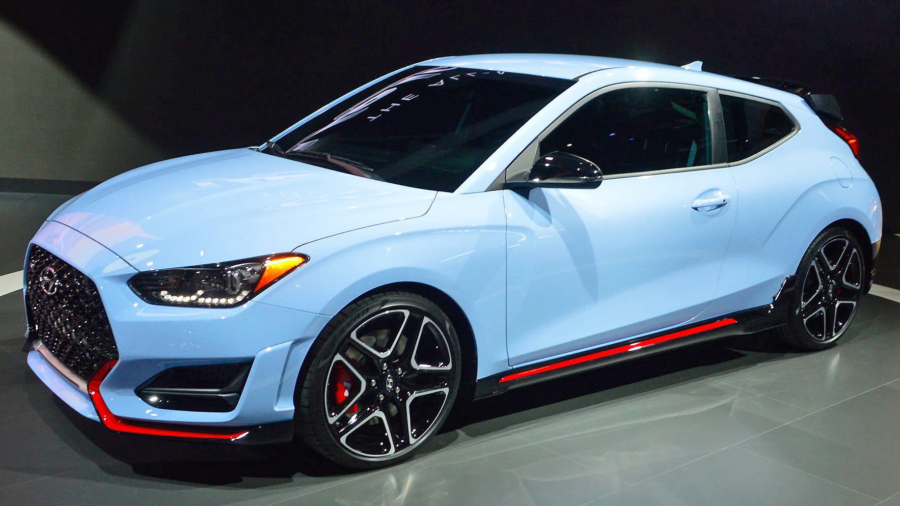 The new 2019 Hyundai Veloster features both a special Turbo and a high-performance N variant (shown here)