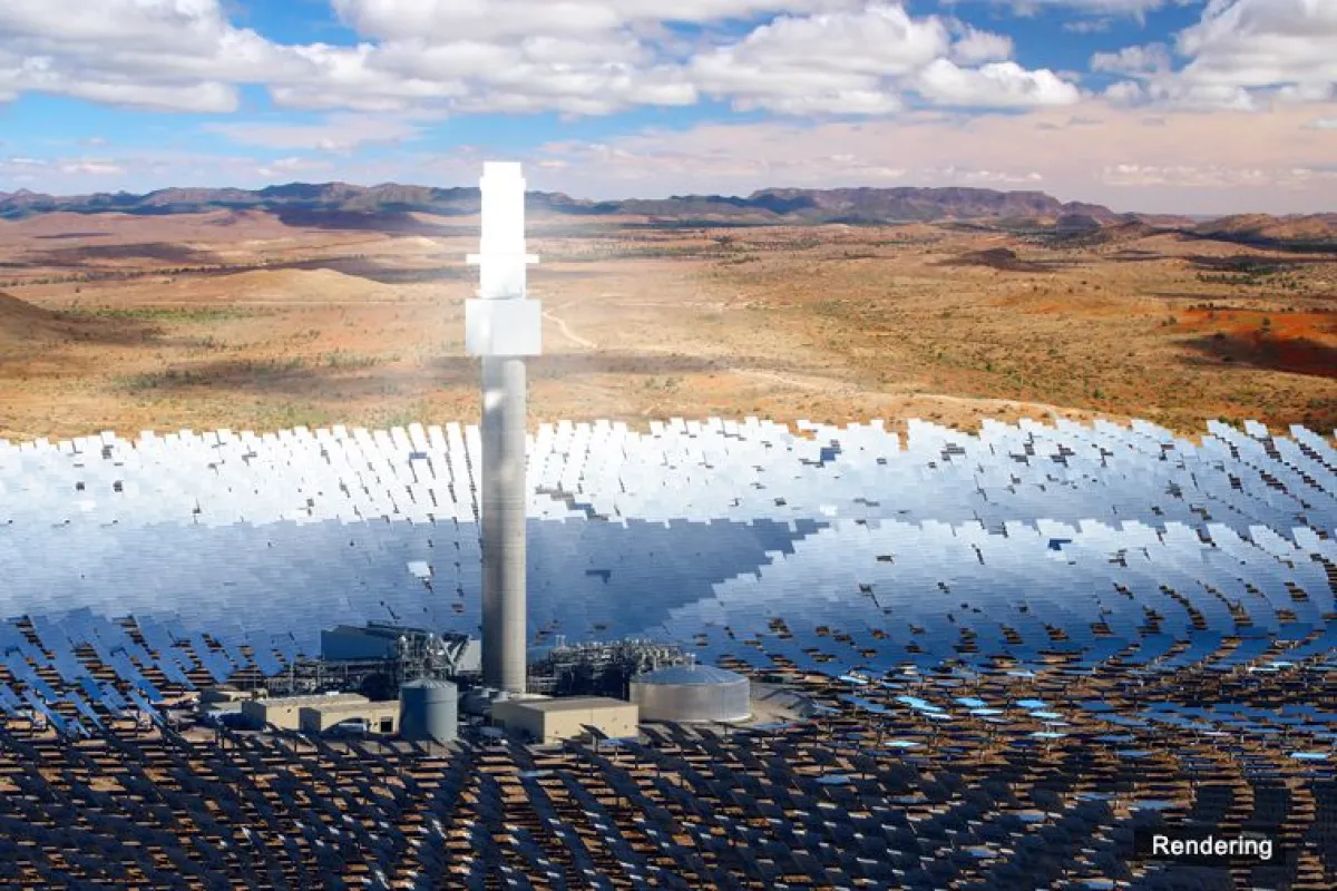South Australia is set to build the largest single-tower solar thermal power station in the world