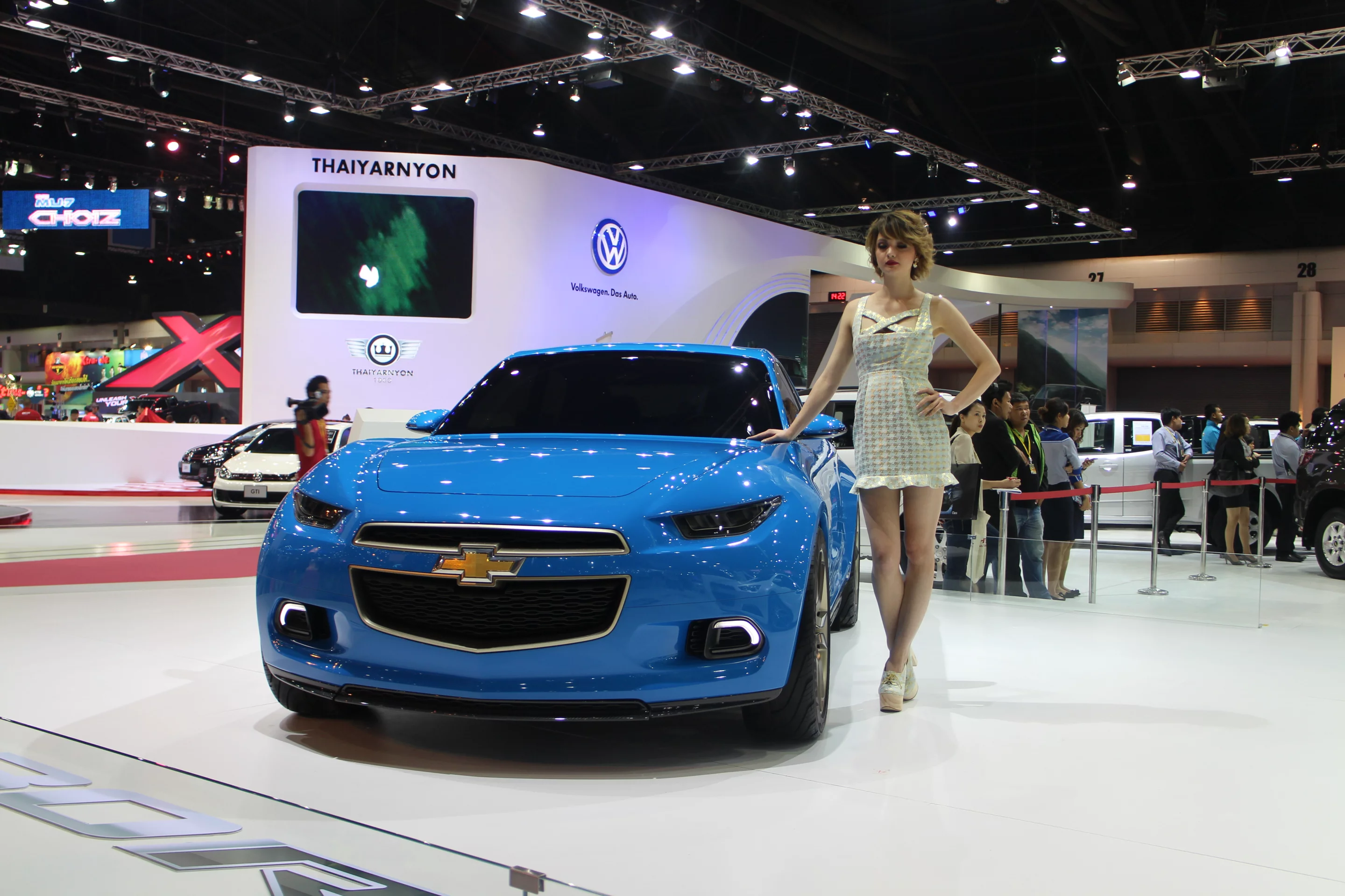 Chevrolet stand, Bangkok International Motor Show, 2013 (Photo: Husna Namirembe/Gizmag)
