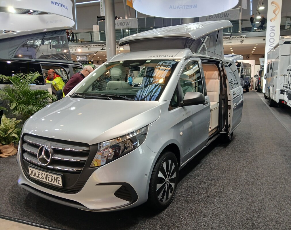 Westfalia's nuggety camper van out-bathrooms Benz in tiny RV game