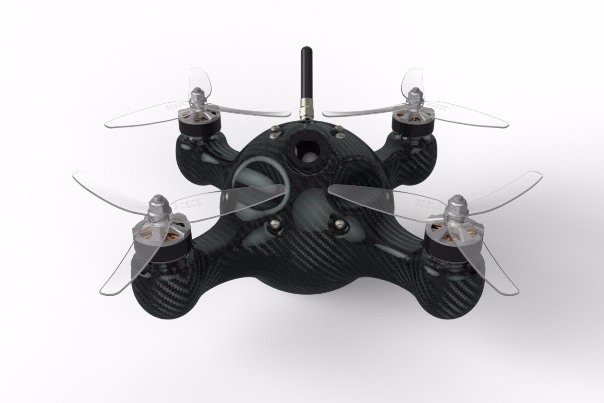 Aerodyne Nimbus 195 A racing drone so tough you can drive your car over it