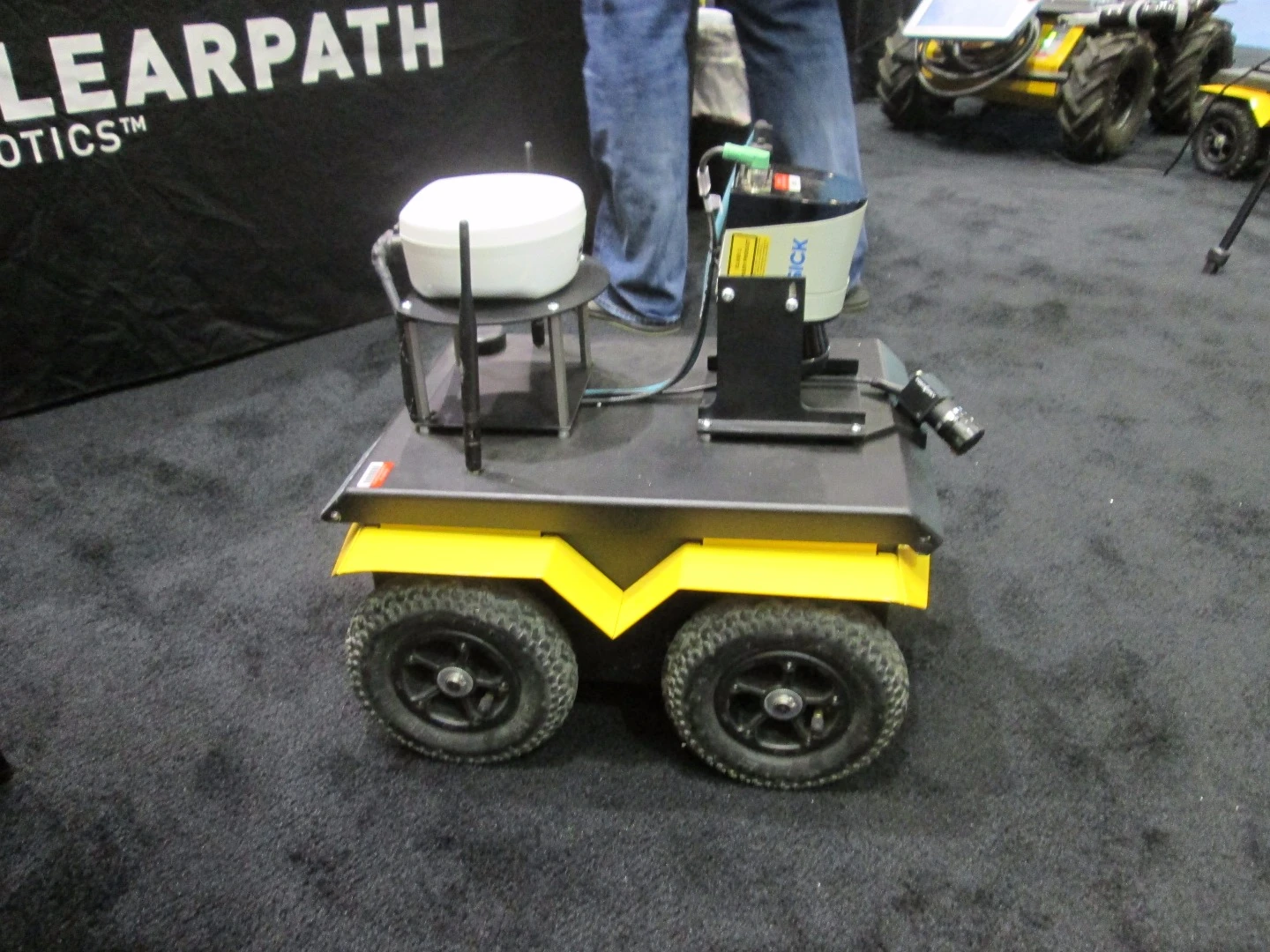 Clearpath robot module with sensors