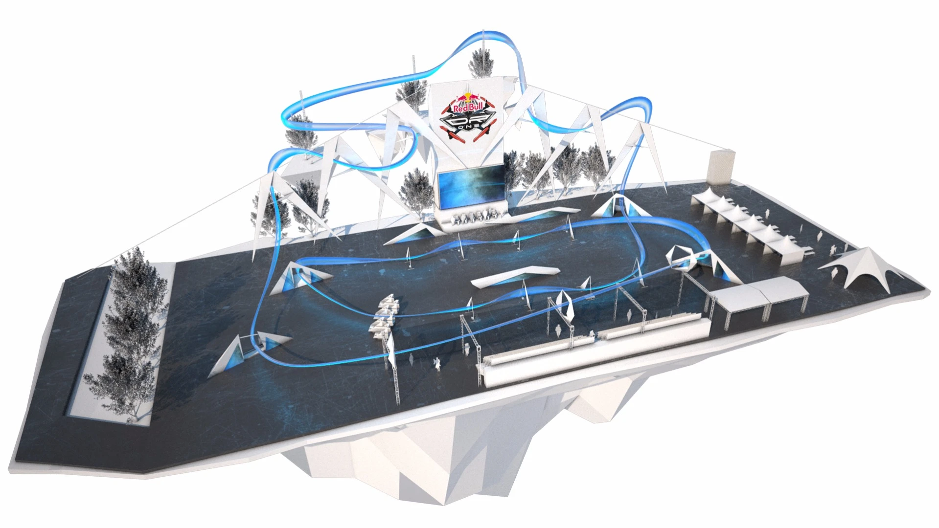 The event, dubbed Red Bull DR.ONE, took place over two days