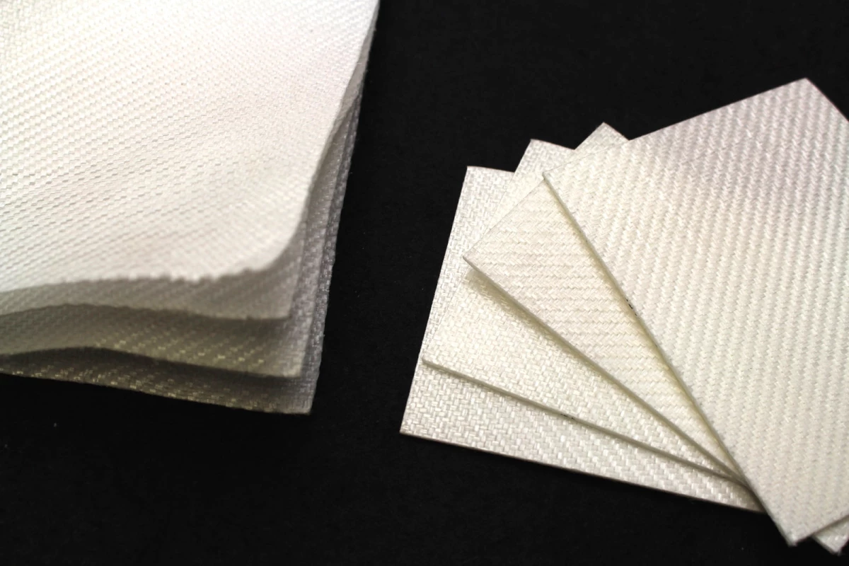 Sheets of the PLA composite material