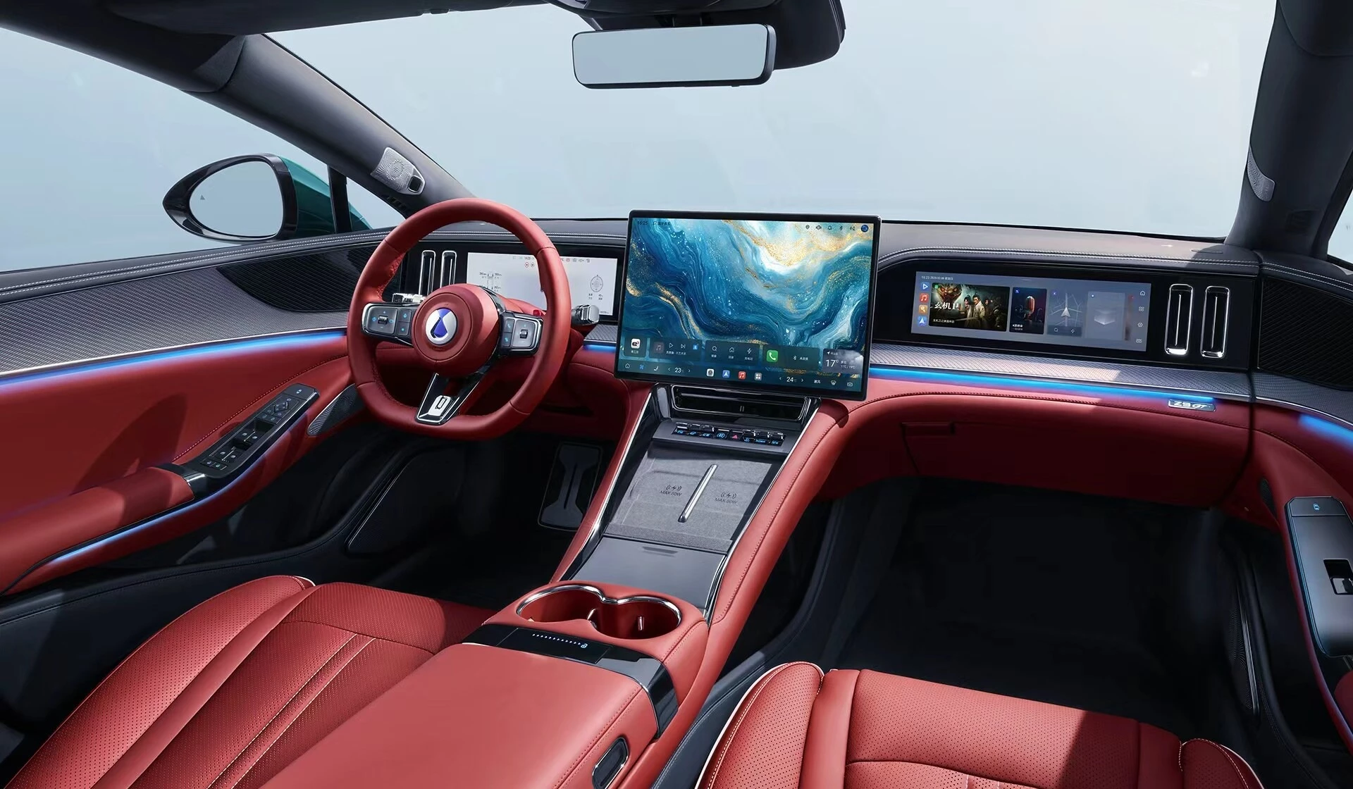 The Z9 GT gets a new "Lava Red" interior option