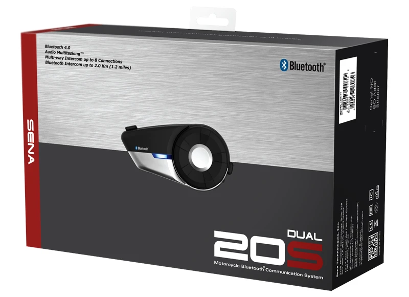 Sena's new flagship Bluetooth headset - the 20S (dual kit)