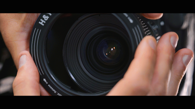Twist the RevoRing and release; it'll find the perfect diameter for the lens