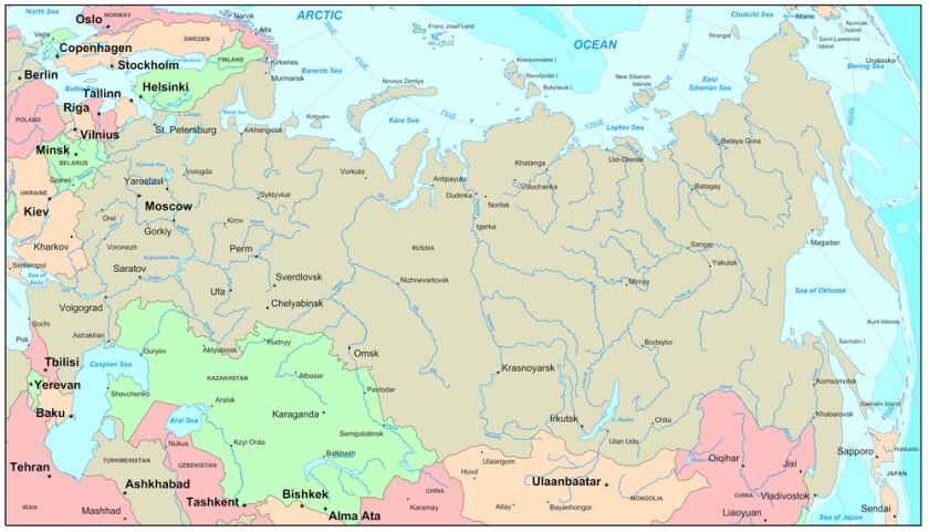 Northern Russia and the Berents sea (Photo: Shutterstock)