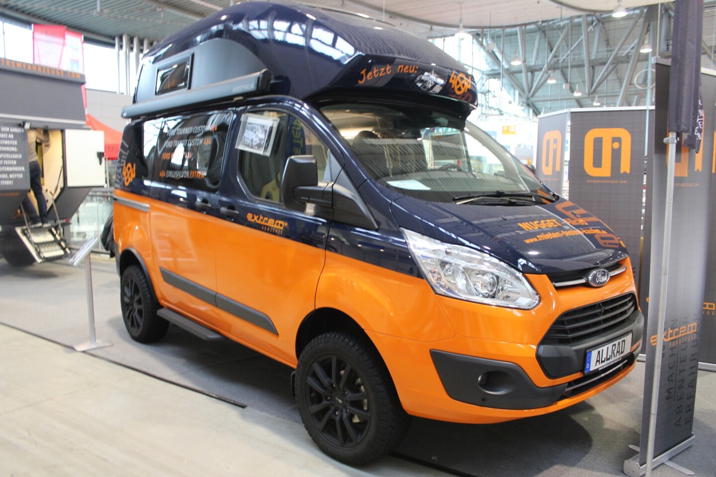 Ford Starts Selling Adventurous Little Transit Custom Nugget Camper Van