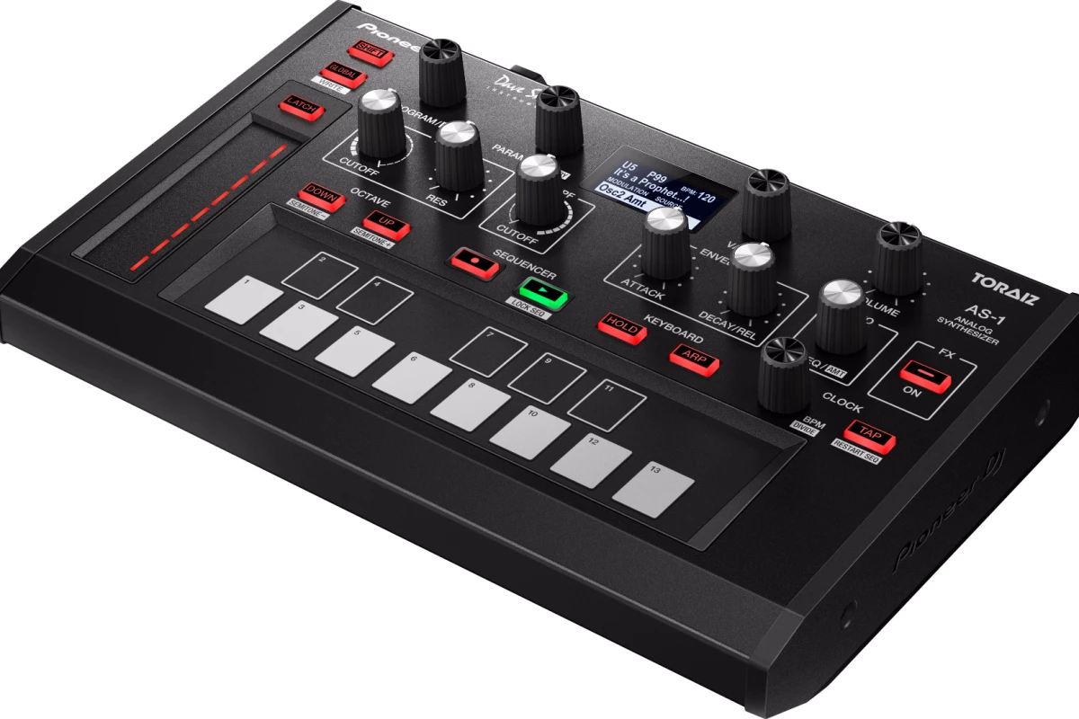 The Toraiz AS-1 analog synth from Pioneer DJ and Dave Smith Instruments