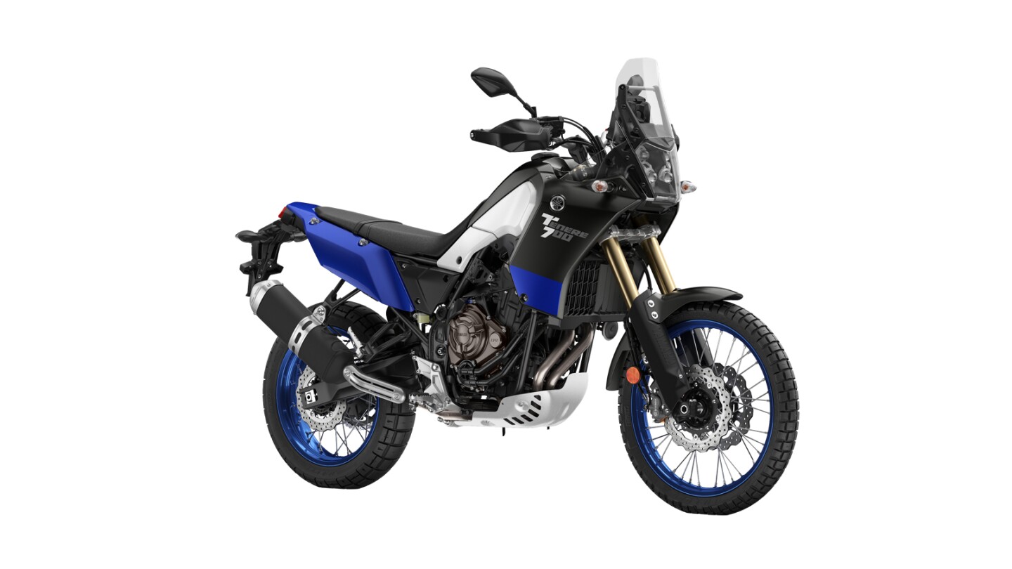 Yamaha Ténéré 700: 21/18-inch spoked wheels