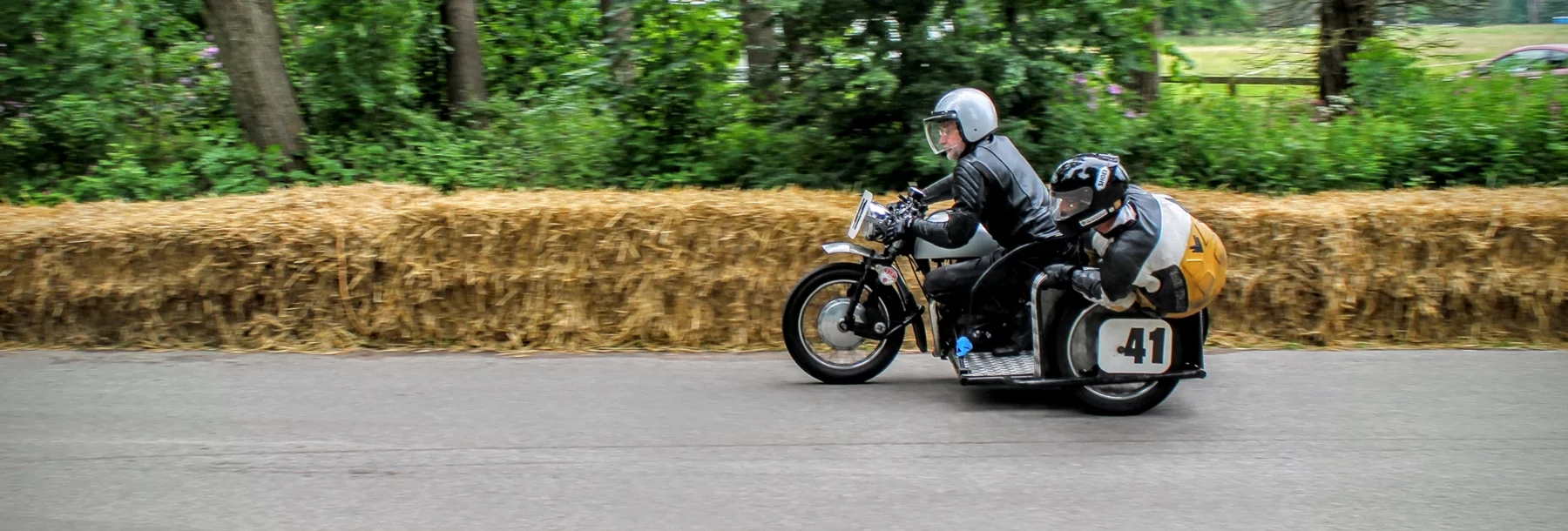 1956 Norton Dominator ridden by Geoff Lewis