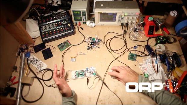 Building and testing the circuitry