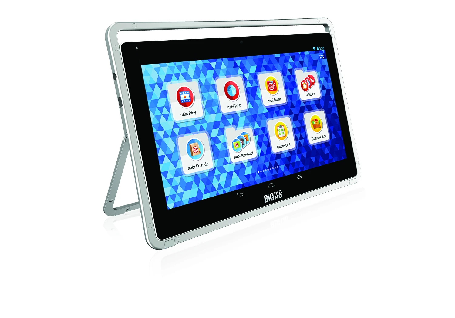 The nabi Big Tab HD 24-in offers an unparalleled collaborative game experience with its massive touchscreen