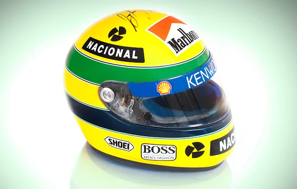In February, 2012, a Senna helmet signed by the champ sold for £74,750 (US$125,938) at Silverstone Auctions' Race Retro Sale. Once again, the authenticity was verified with a letter from TAG/McLaren.