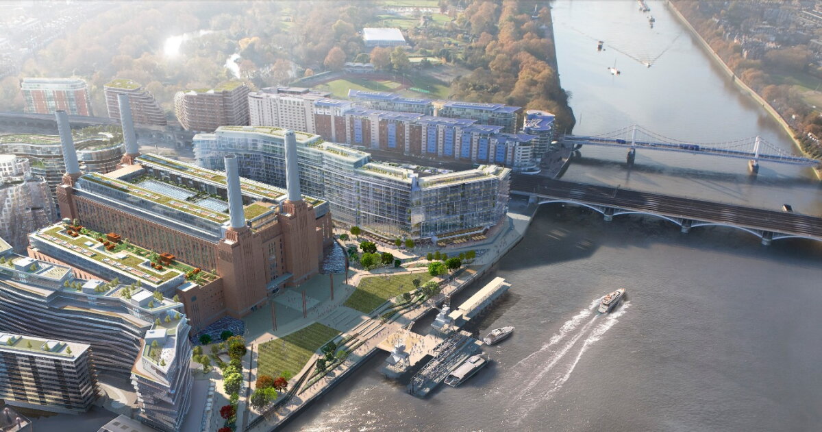 Apple moving into London's historic Battersea Power Station