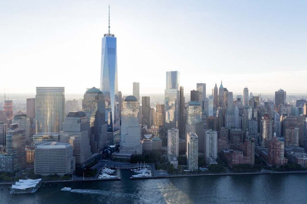 Remarkably, SOM's One World Trade Center is the only western skyscraper in the Top 10 tallest rankings