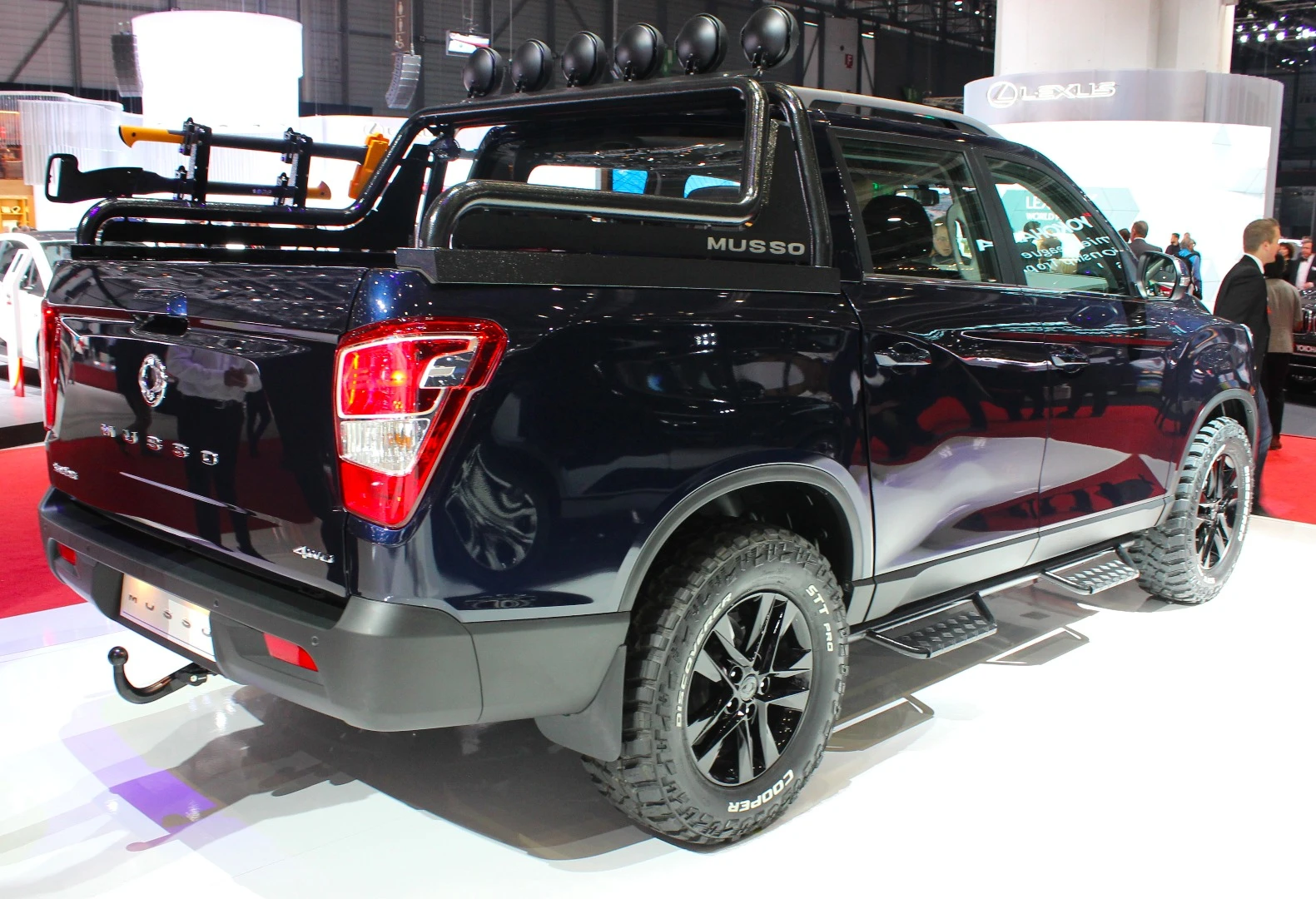 SsangYong Musso pickup truck European debut