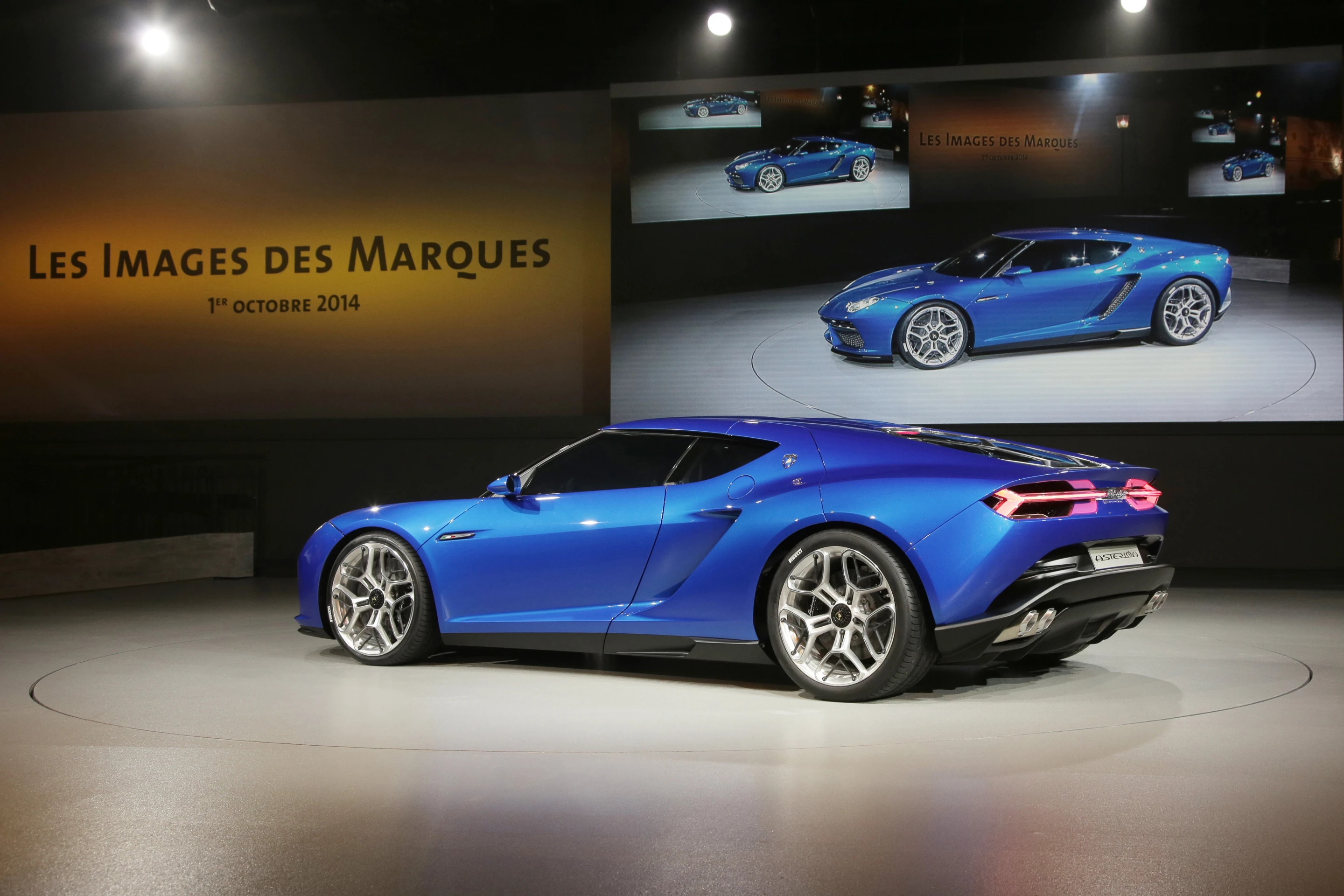 Lamborghini showed the Asterion on the eve of the 2014 Paris Motor Show