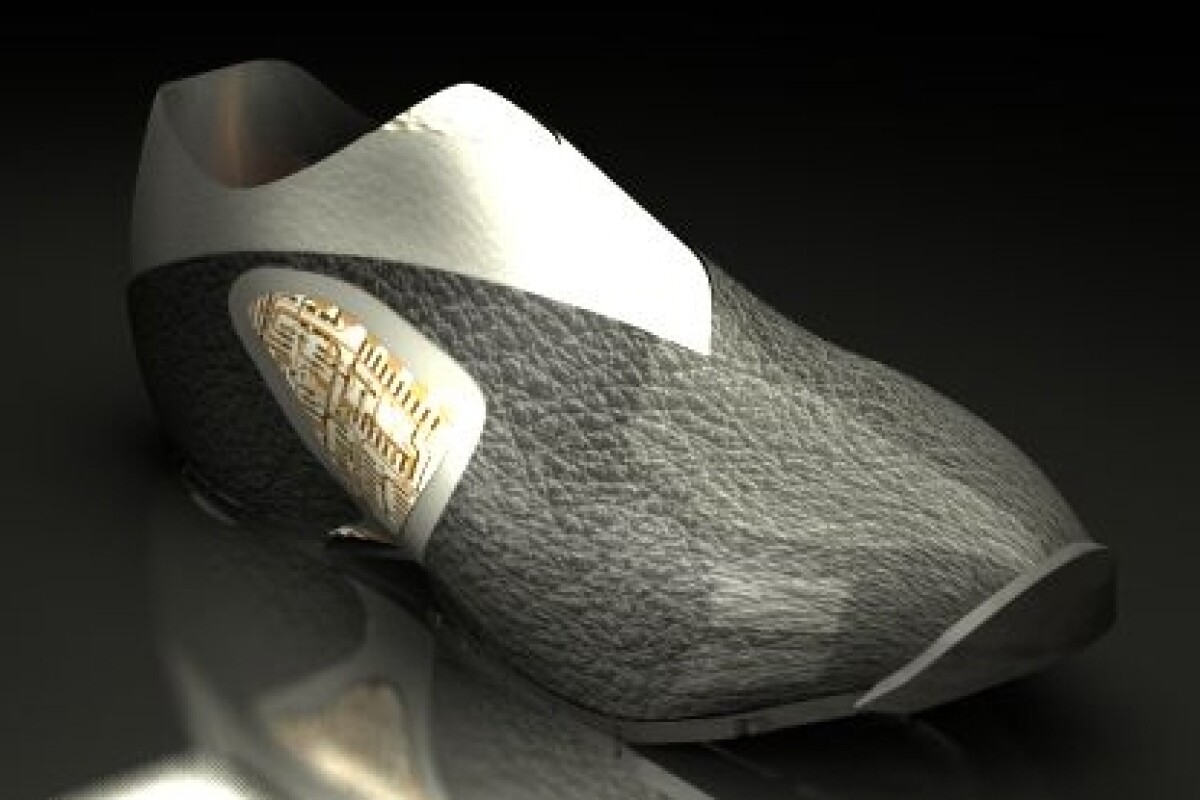 Verb for Shoe very intelligent shoes!