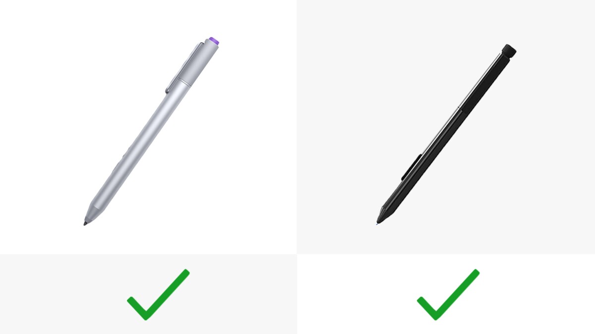 The new Surface Pen is upgraded over the plastic pen that comes with the old model