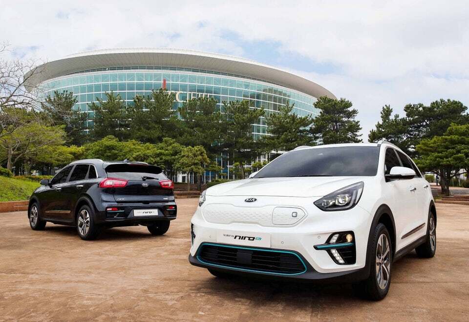 The Kia Niro EV has a range of around 240 mi
