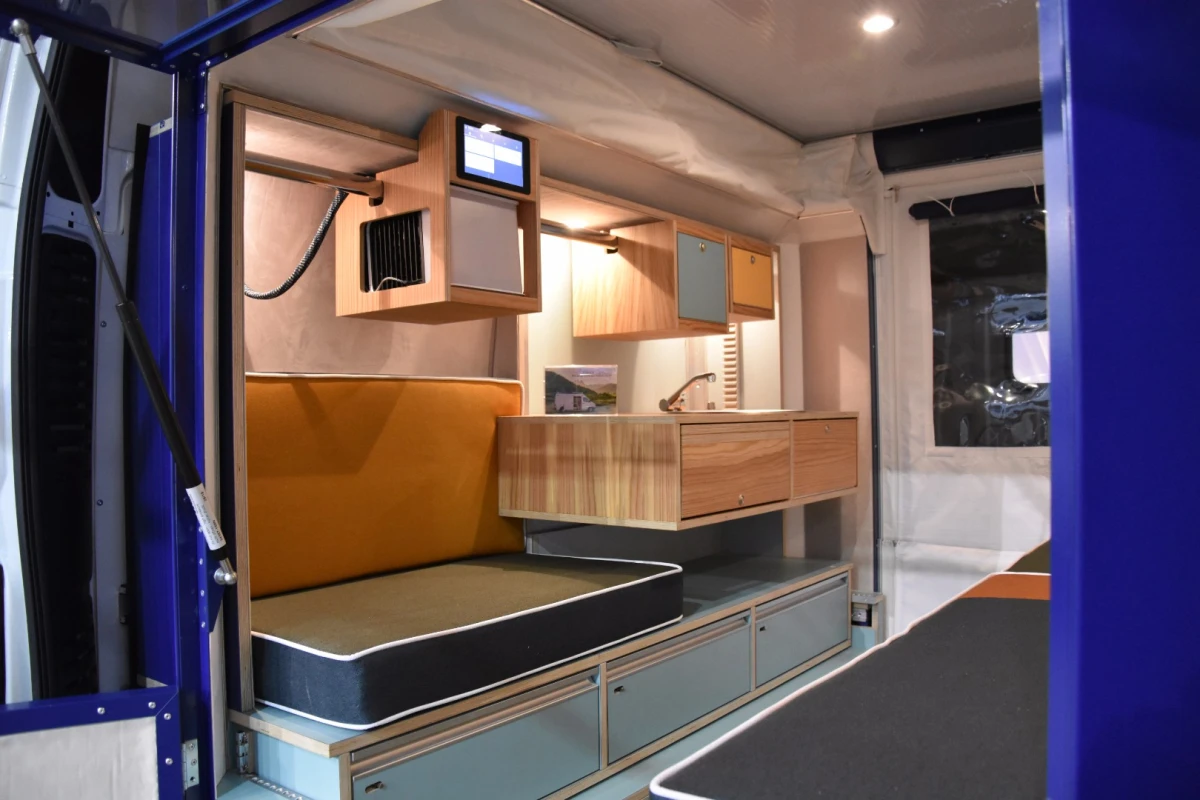 PlugVan is an alternative to the camper van or camping trailer