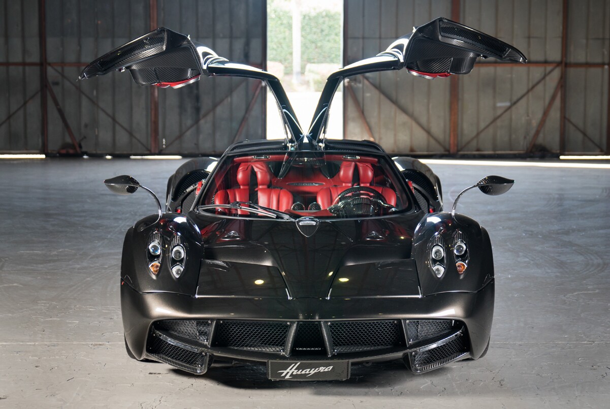 2018 Monterey Car Week Auction Report | 2013 Pagani Huayra | Estimate: from $2,000,000 to $2,400,000 | Lot Withdrawn |Auction: Gooding & Co | Lot 168 | Official Description