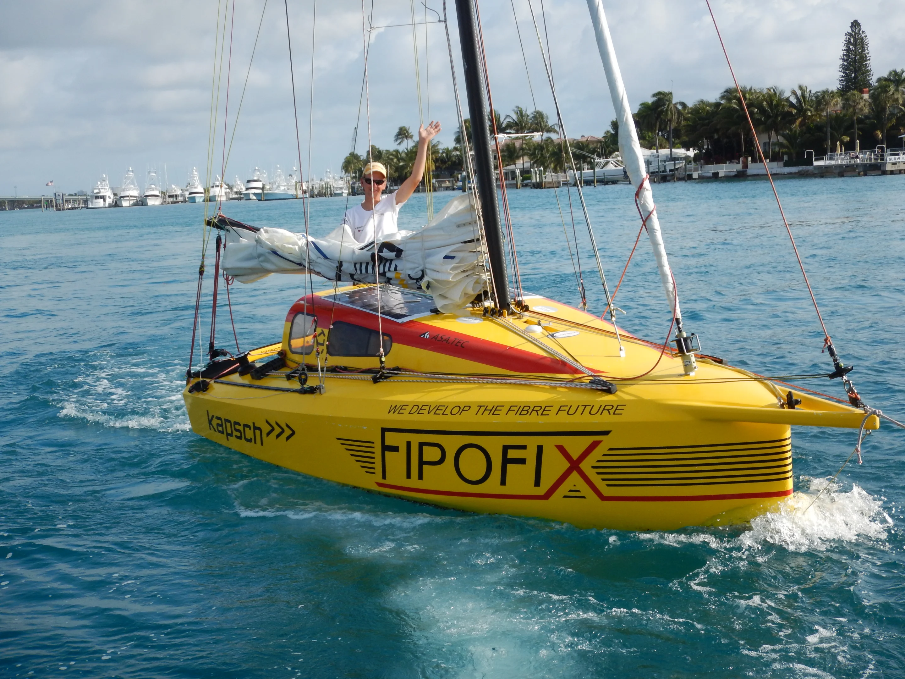 Harald Sedlacek and the Open 16 in Palm Beach