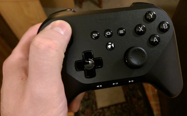 The optional Amazon Fire Game Controller