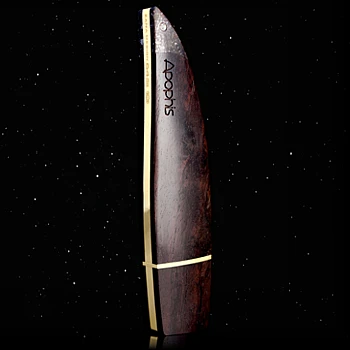 The Apophis meteorite USB drive in gold