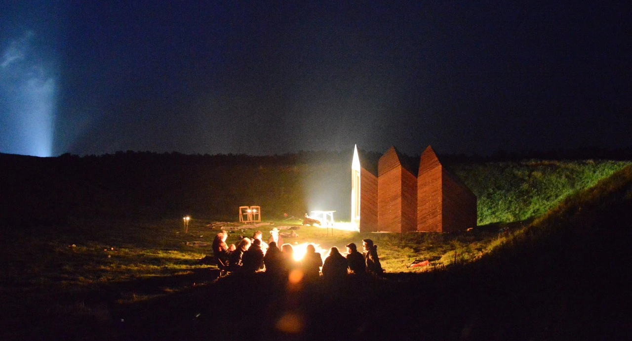 By adding photovoltaic panels, compost toilet and water tank the Hermit House could become a low budget off-the-grid home or retreat