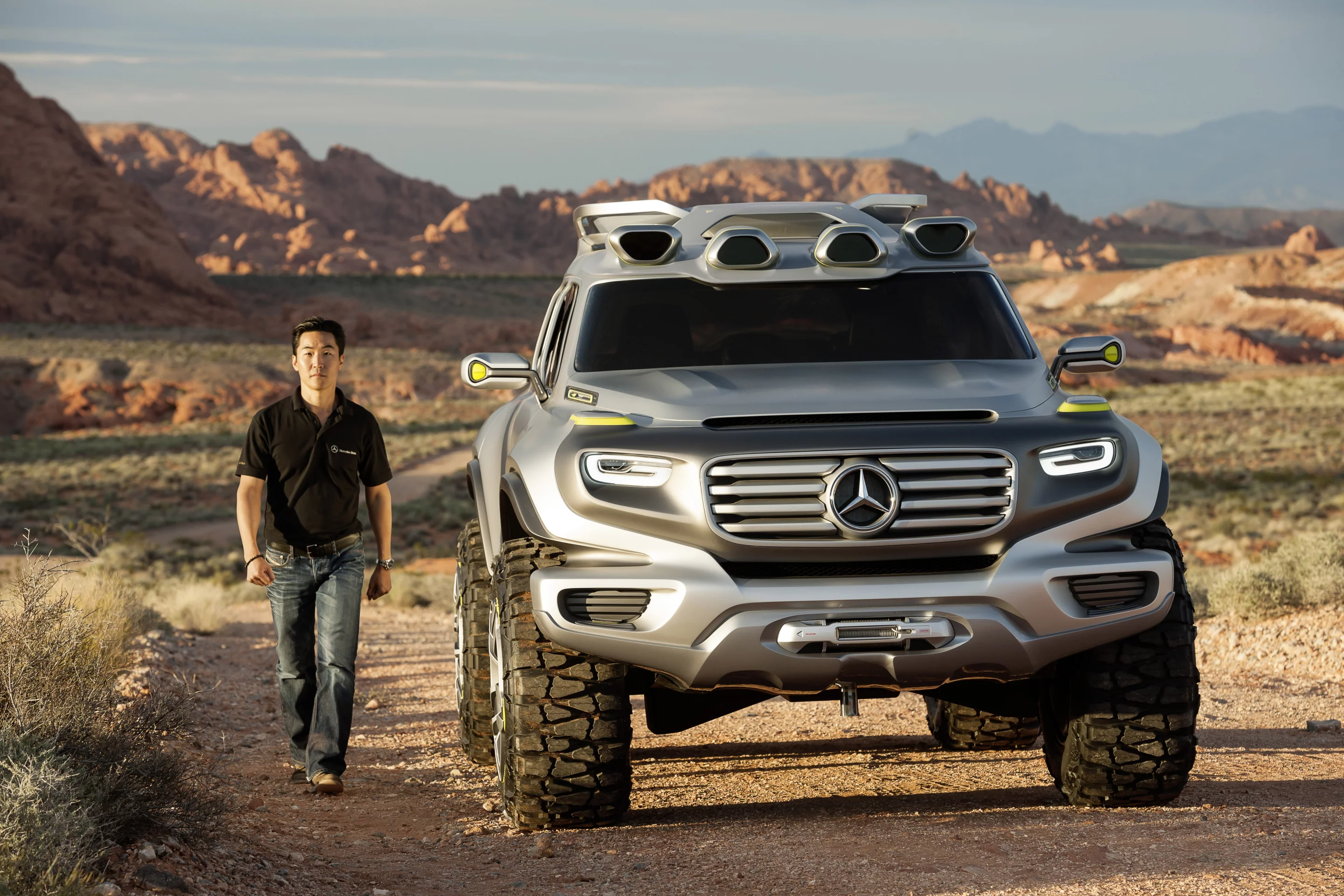 The Mercedes-Benz Ener-G-Force concept design