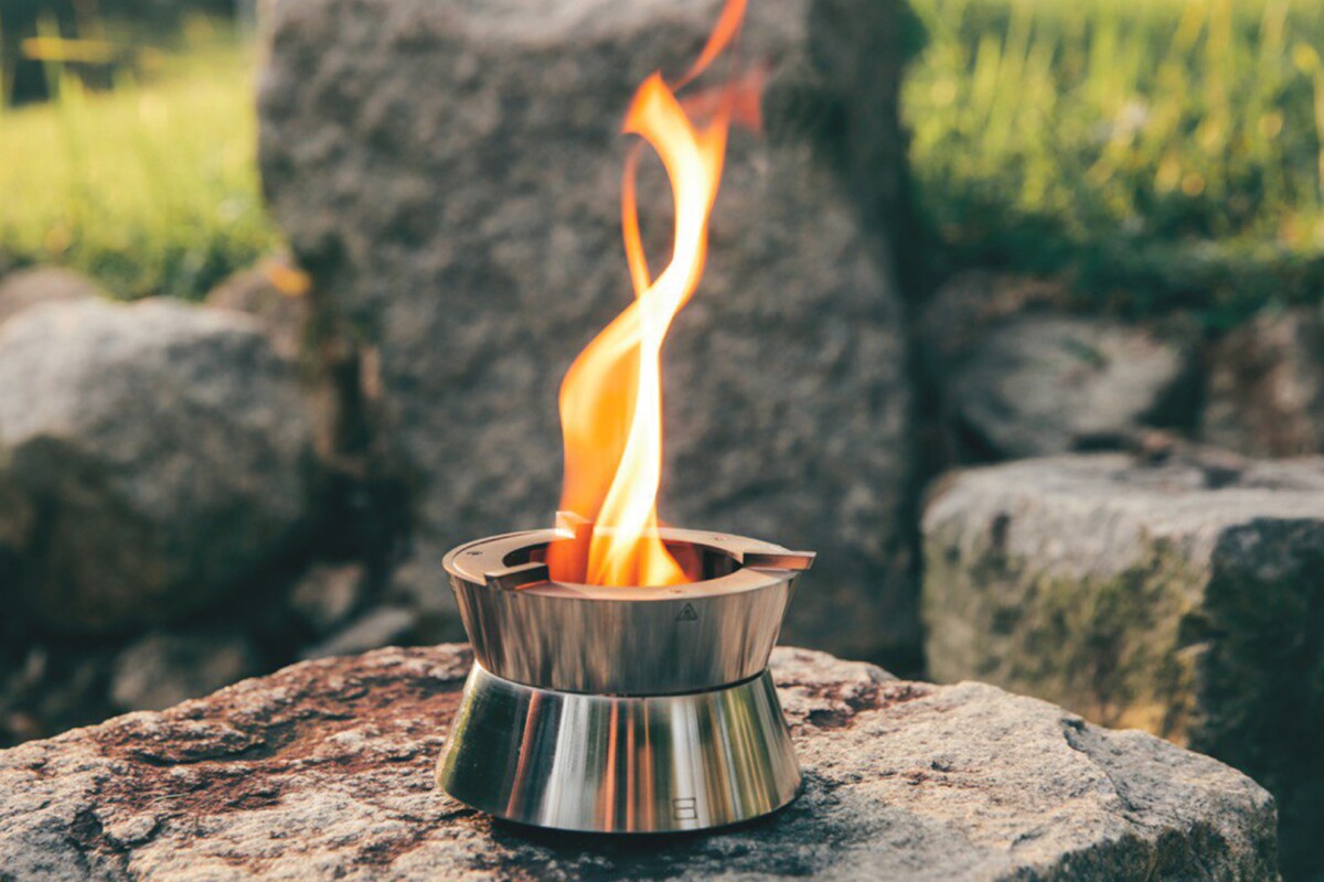 Ember is designed to work with solid fuel rather than gas