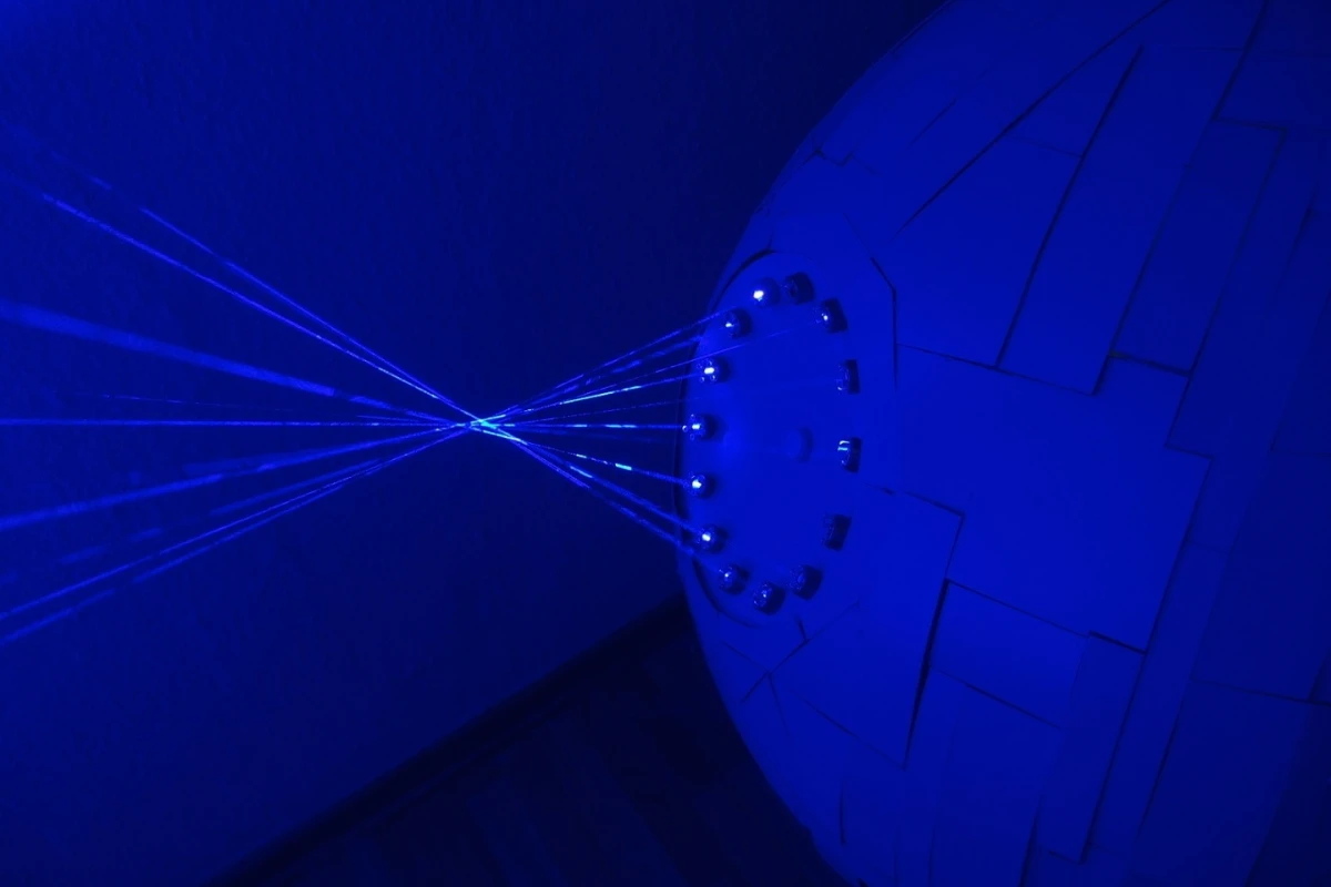 That's no moon ... it's Patrick Priebe's DIY Death Star