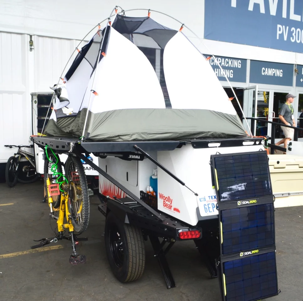 The WoollyBear appears quite flexible, letting you fill it with your own tools, gear and accessories