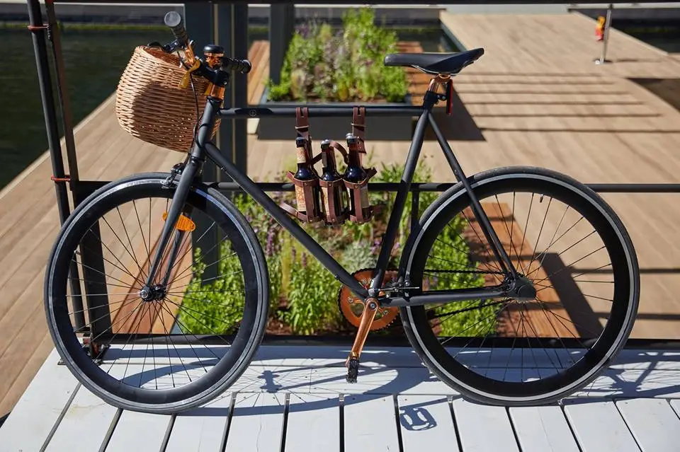 Guests can use the Boathouse bikes to explore the surrounding floating park