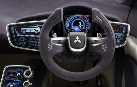The Concept PX-MiEV dashboard