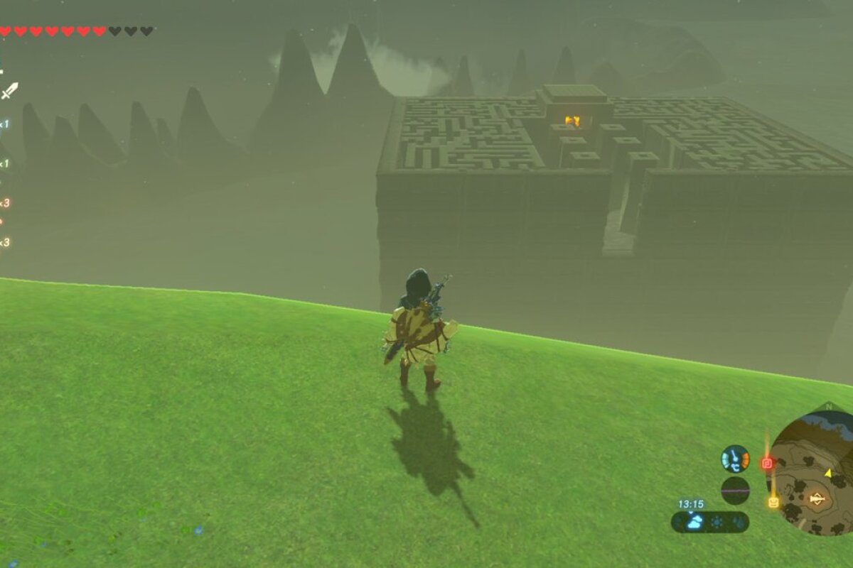 How to complete the Trial of the Labyrinth in Breath of the Wild