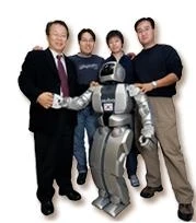 Professor Jun-Ho Oh, HUBO and the Ph.D team that built him.