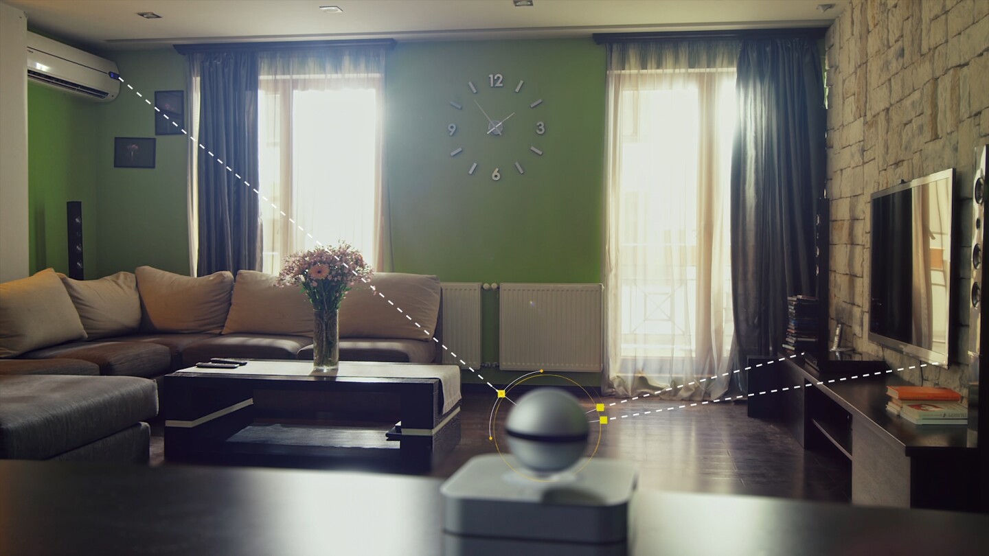 The system can control all your home smart appliances