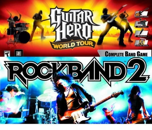 Guitar Hero World Tour vs Rock Band 2