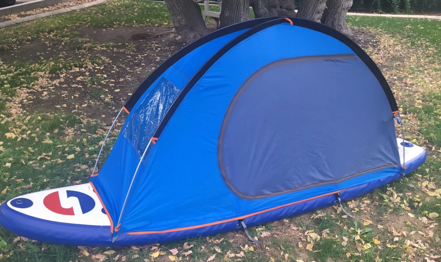 Traft is also developing a retrofit kit for other packraft and stand-up paddleboard models