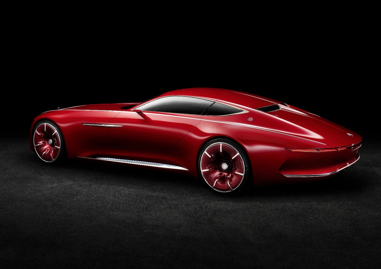 The 2016 Vision Mercedes-Maybach 6 Coupe concept