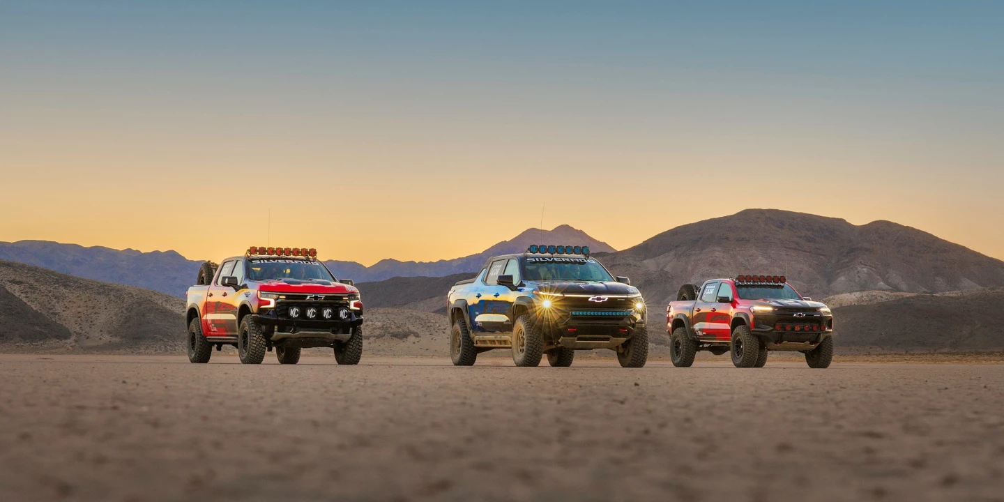 The 2025 Silverado EV ZR2 comes fitted with a 'tri-motor electric propulsion system,' which produces 1,100 horsepower and 11,500 lb.ft of torque